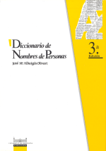 Diccionario de nombres de personas (3.ª edición, rústica)