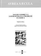 Assaigs sobre la literatura i la tradició clàssica   (Avrea saecvla)