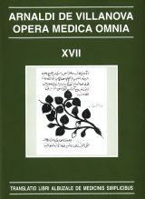Opera Medica Omnia vol. XVII. Rústica. Translatio libri albuzale de medicinis simplicibus