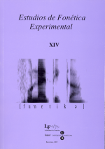 Estudios de Fonética Experimental XIV