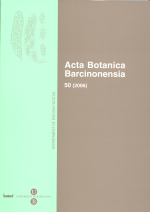 Acta Botanica Barcinonensia - 50 (2006) Revista