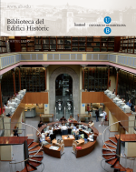Biblioteca de l’Edifici Històric de la UB (fullet) anglès