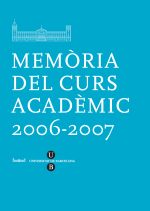Memòria del curs acadèmic 2006-2007 - CATALÀ