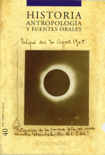 Historia, Antropología y Fuentes Orales 40. Escondido