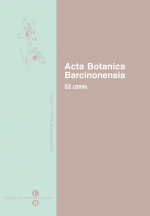 Acta Botanica Barcinonensia - 52 (2009) Revista