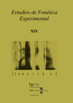 Estudios de Fonética Experimental XIX