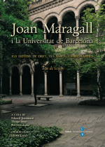Joan Maragall i la Universitat de Barcelona