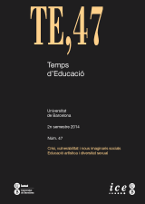 Temps d’Educació 47. Crisi, vulnerabilitat i nous imaginaris socials. Educació artística i diversitat sexual