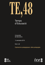 Temps d’Educació 48. Exploracions pedagògiques i altres pedagogies