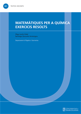 Matemàtiques per a química. Exercicis resolts