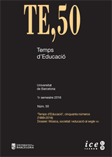 Temps d’Educació 50. Revista electrònica