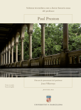 Honoris causa Paul Preston