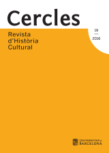 Cercles. Revista d’Història Cultural 19. Actes «A 150 anys de la Historia de Cataluña y de la Corona de Aragón de Víctor Balaguer»