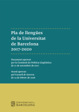 Pla de llengües de la Universitat de Barcelona 2017-2020 (eBook)