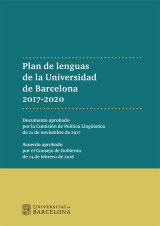 	Plan de lenguas de la Universidad de Barcelona 2017-2020 (eBook)