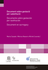 Document sobre gestació per substitució