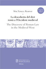 Descoberta del dret romà a l’Occident medieval, La / The Discovery of Roman Law in the Medieval West (2a edició)