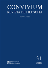 Convivium. Revista de Filosofia núm. 31