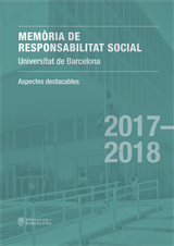 Memòria de responsabilitat social 2017-2018. Aspectes destacables (eBook)