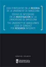 Codi d’integritat en la recerca de la Universitat de Barcelona (eBook)