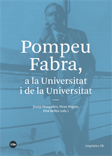 Pompeu Fabra, a la Universitat i de la Universitat (eBook)