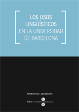 usos lingüísticos en la Universidad de Barcelona, Los (eBook)