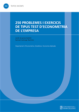 250 problemes i exercicis de tipus test d’econometria de l’empresa (eBook)