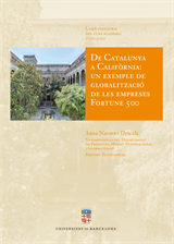 De Catalunya a Califòrnia: un exemple de globalització de les empreses Fortune 500. Lliçó inaugural del curs acadèmic 2021-2022 (eBook)