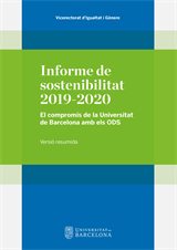 Informe de sostenibilitat 2019-2020. Versió resumida