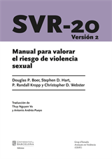 SVR-20. Manual para valorar el riesgo de violencia sexual. Versión 2
