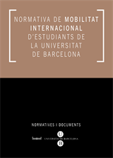 Normativa de mobilitat internacional d’estudiants de la Universitat de Barcelona (eBook)