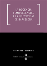 docència semipresencial a la Universitat de Barcelona, La (eBook)