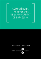 Competències transversals de la Universitat de Barcelona (eBook)