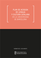 Plan de acogida de lengua y cultura catalana en la Universidad de Barcelona (eBook)