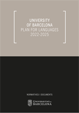 University of Barcelona Plan for Languages 2022-2025 (eBook)