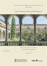 Honoris causa José Antonio Pascual Rodríguez (eBook)