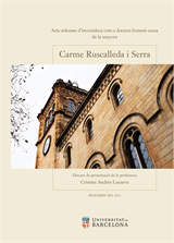 Honoris causa Carme Ruscalleda i Serra (eBook)