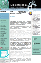 Dialectologia. Special Issue XIII. Revista electrònica 