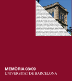 Memòria del curs acadèmic 2008-2009 - CATALÀ