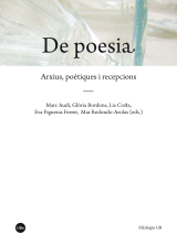 De poesia. Arxius, poètiques i recepcions