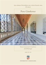 Honoris causa Pere Gimferrer (eBook)